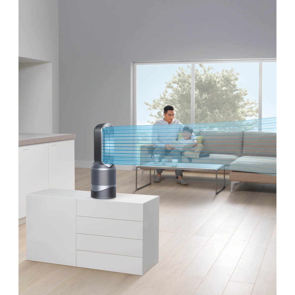 Dyson　空気清浄機能付ファンヒーター Dyson Pure Hot + Cool (HP00 IS N)