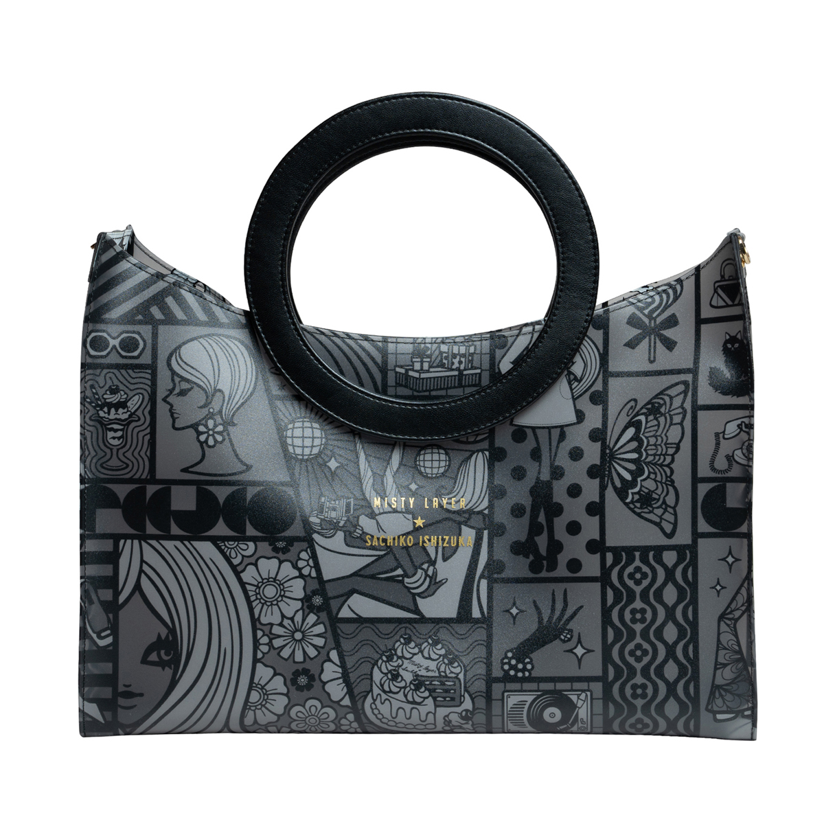 ＭＩＳＴＹ　ＬＡＹＥＲ　トートバックＲｉ　S・ISHIZUKA スモーク