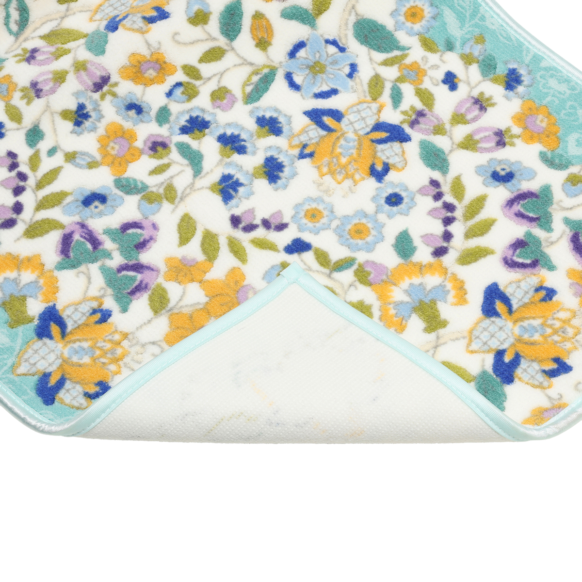 MINTON キッチンマット 50×180cm【ガーデンナチュール】