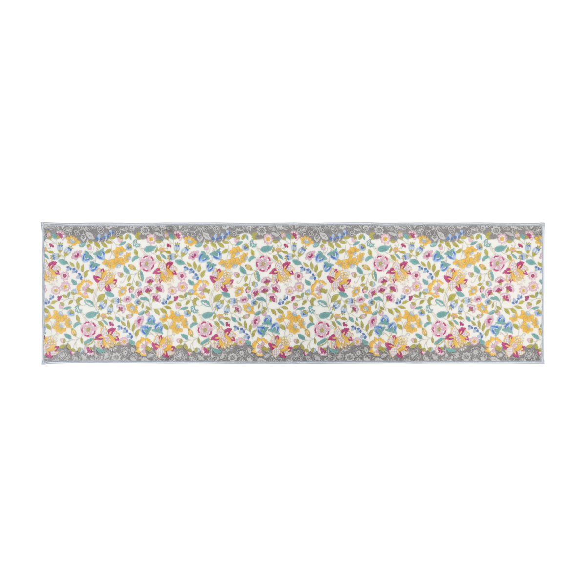 MINTON キッチンマット 50×180cm【ガーデンナチュール】