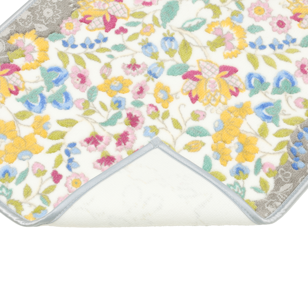 MINTON キッチンマット 50×240cm【ガーデンナチュール】