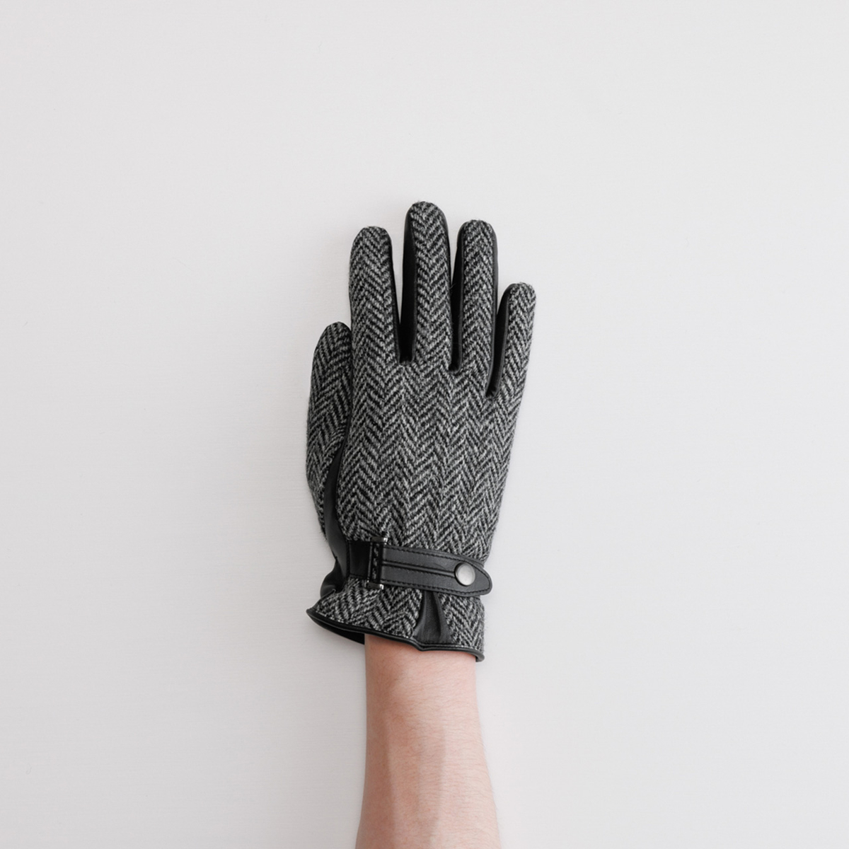 【紳士】Harris Tweedグローブ