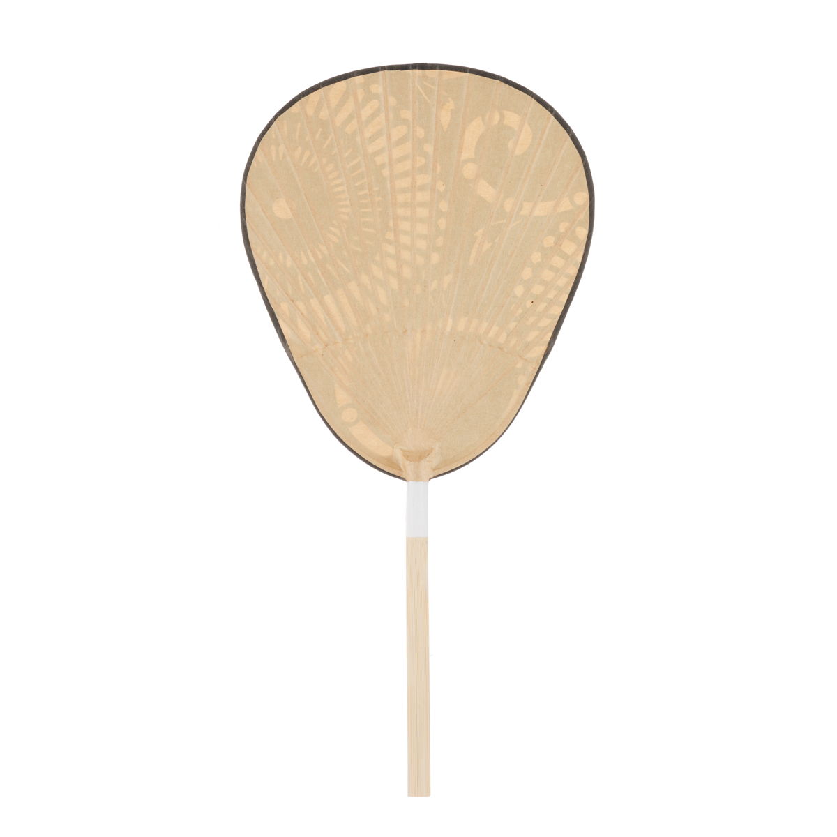 伊勢型渋うちわ