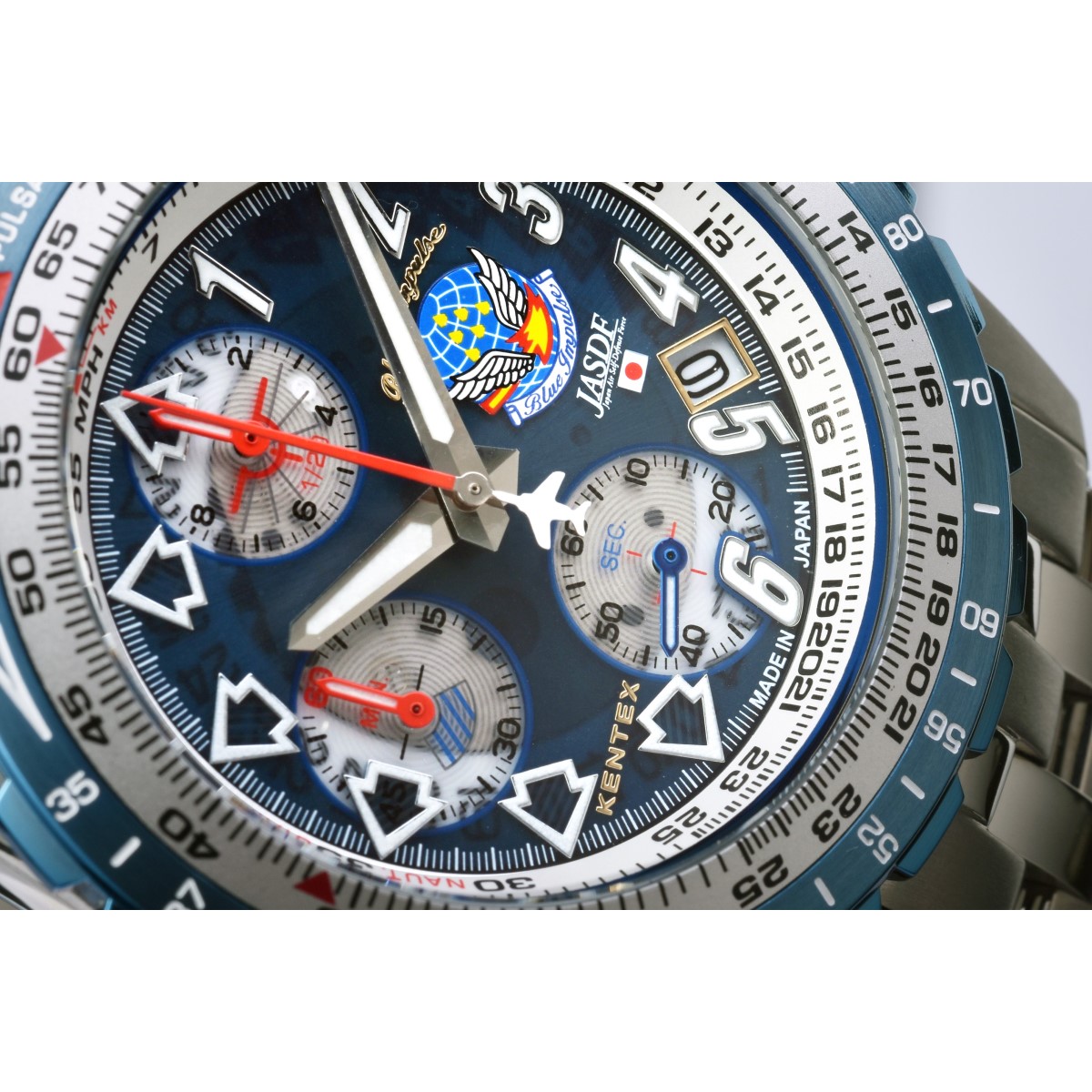 KENTEX ケンテックス 腕時計 Blue Impulse チタンクォーツT-4エディション S793M-01