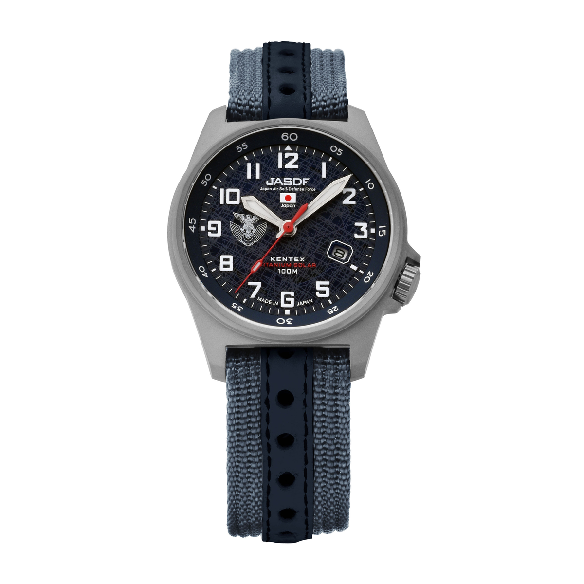 KENTEX(ケンテックス) 腕時計 JSDF チタンソーラー 航空自衛隊 S815M-02