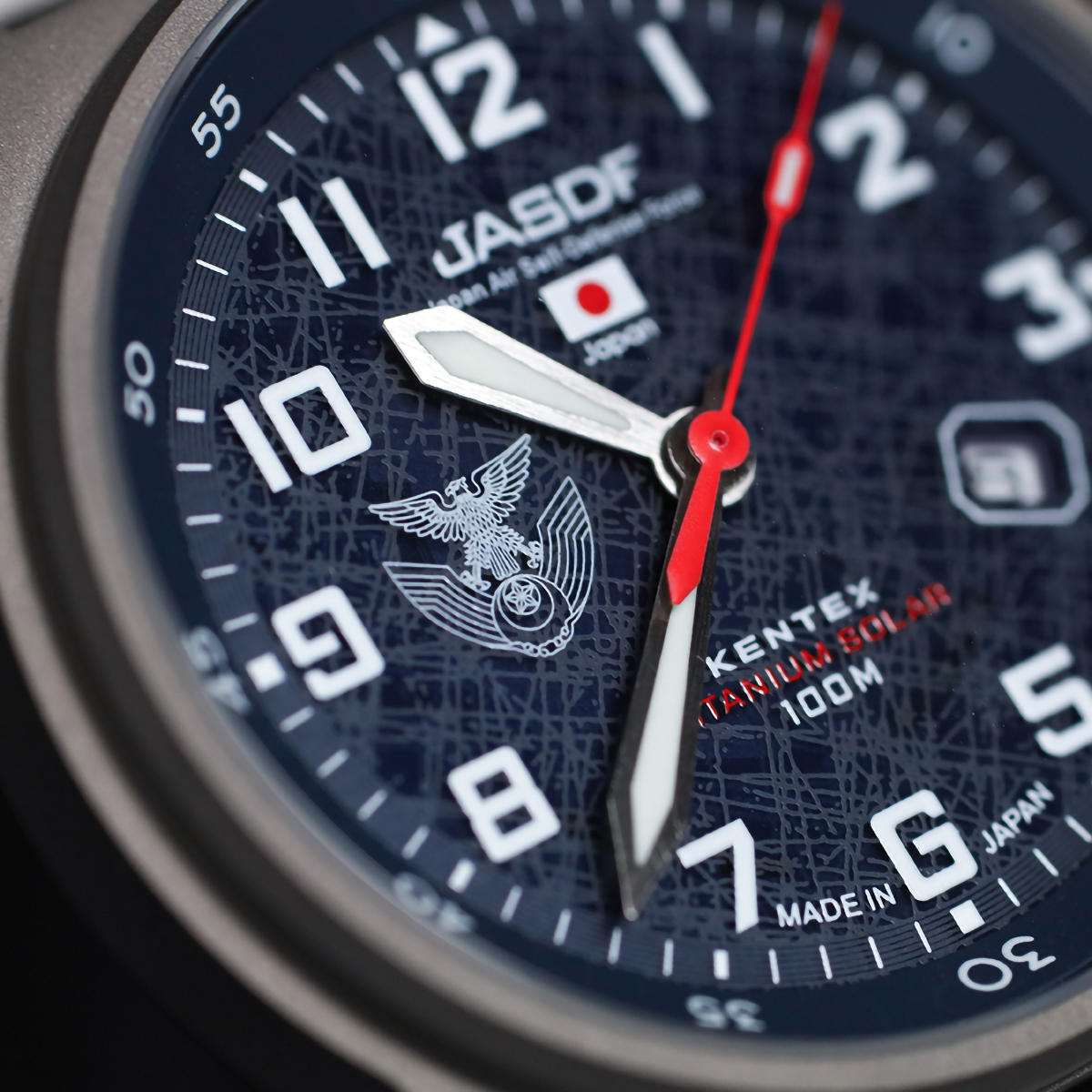 KENTEX(ケンテックス) 腕時計 JSDF チタンソーラー 航空自衛隊 S815M-02