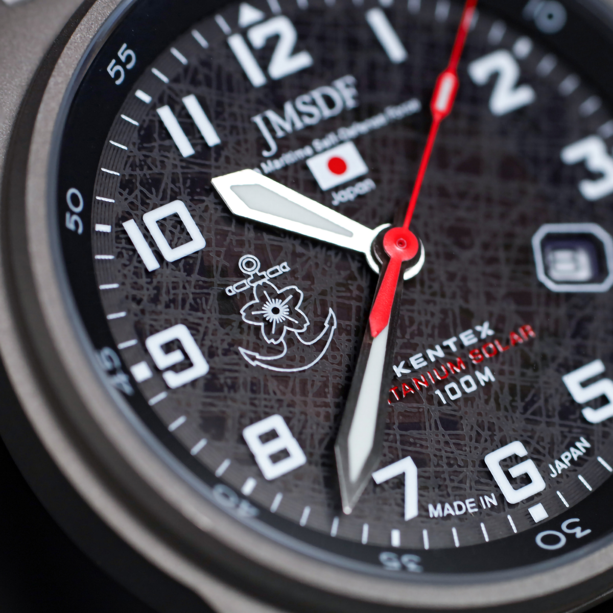KENTEX(ケンテックス) 腕時計 JSDF チタンソーラー 海上自衛隊 S815M-03