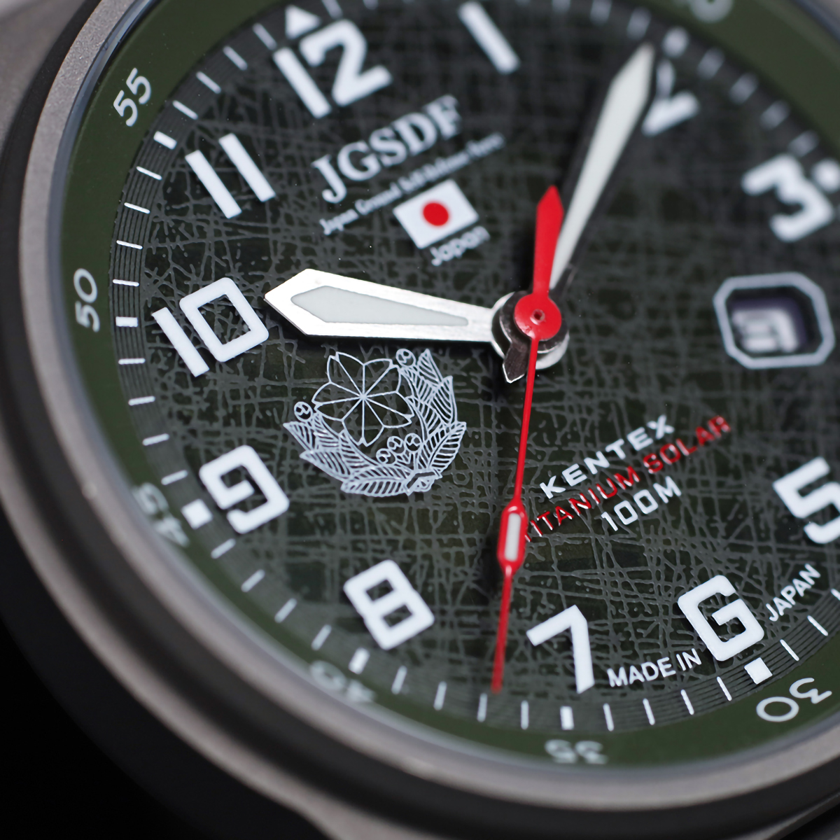 KENTEX(ケンテックス) 腕時計 JSDF チタンソーラー 陸上自衛隊 S815M-04