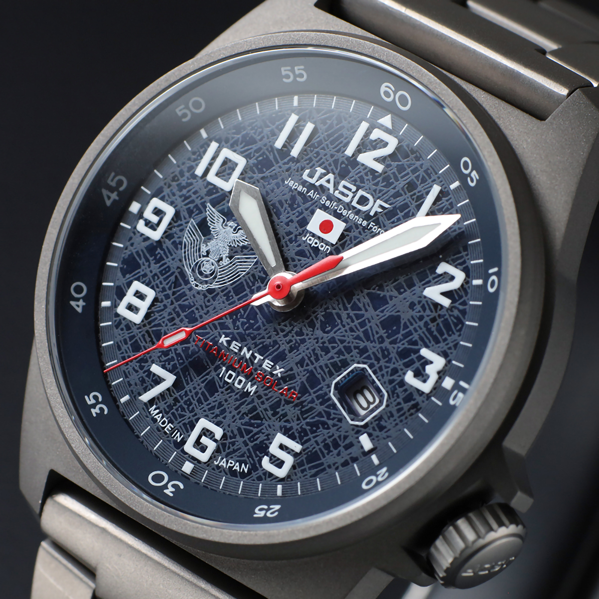 KENTEX(ケンテックス) 腕時計 JSDF チタンソーラー 航空自衛隊 S815M-05