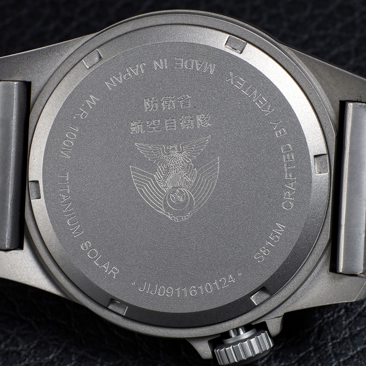 KENTEX(ケンテックス) 腕時計 JSDF チタンソーラー 航空自衛隊 S815M-05