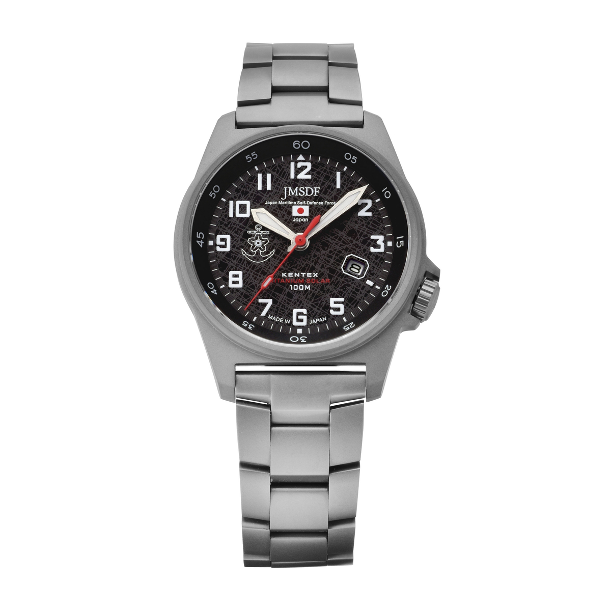 KENTEX(ケンテックス) 腕時計 JSDF チタンソーラー 海上自衛隊 S815M-06