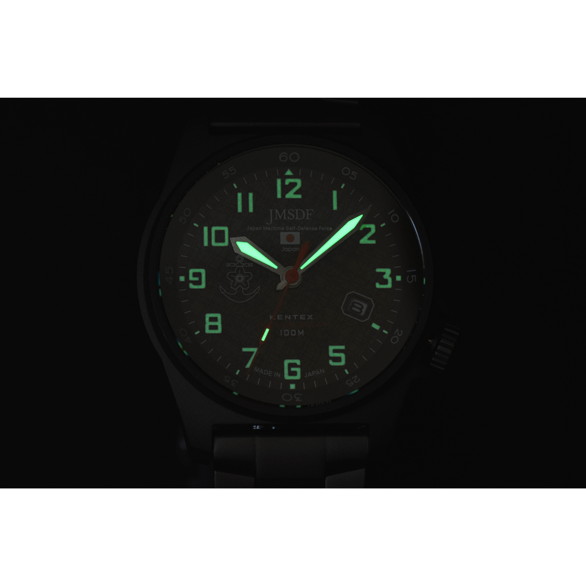 KENTEX(ケンテックス) 腕時計 JSDF チタンソーラー 海上自衛隊 S815M-06