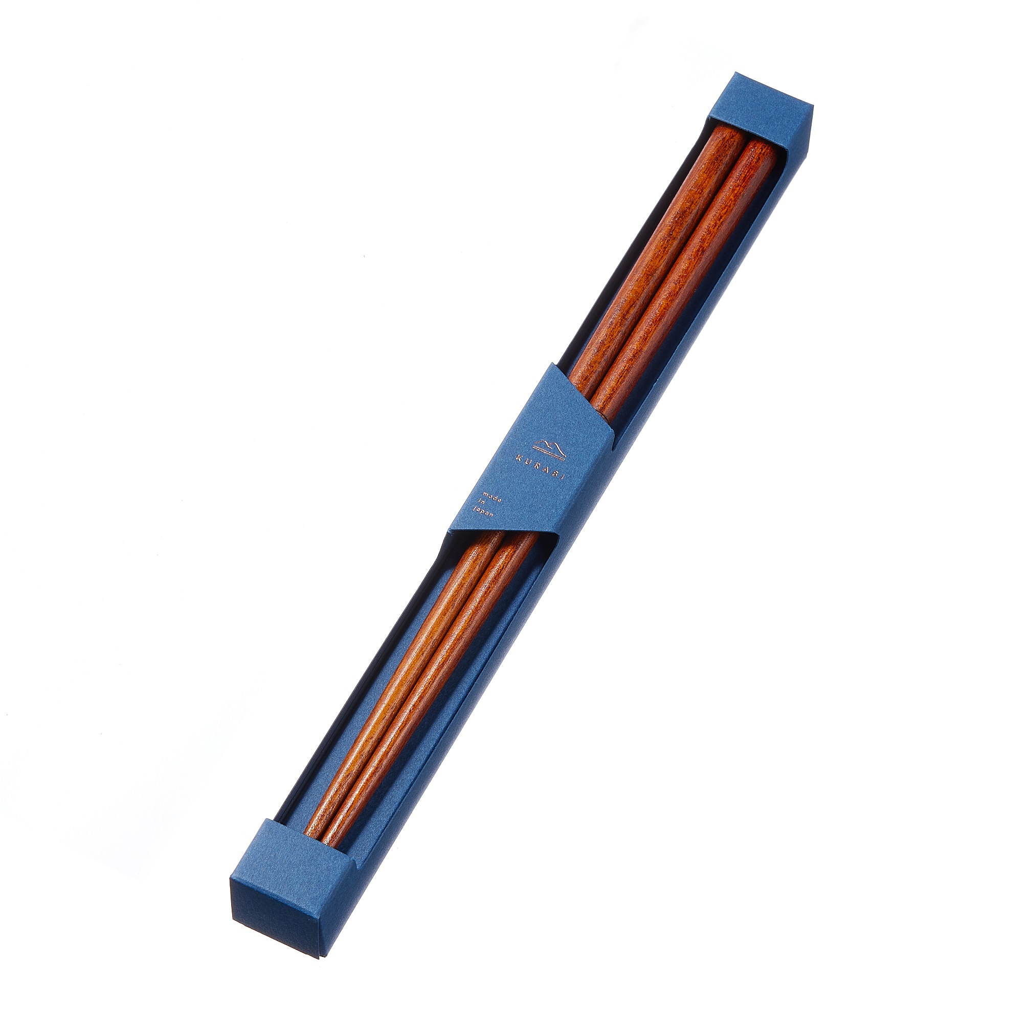 箸　KURABI(クラビ)丸角・茶