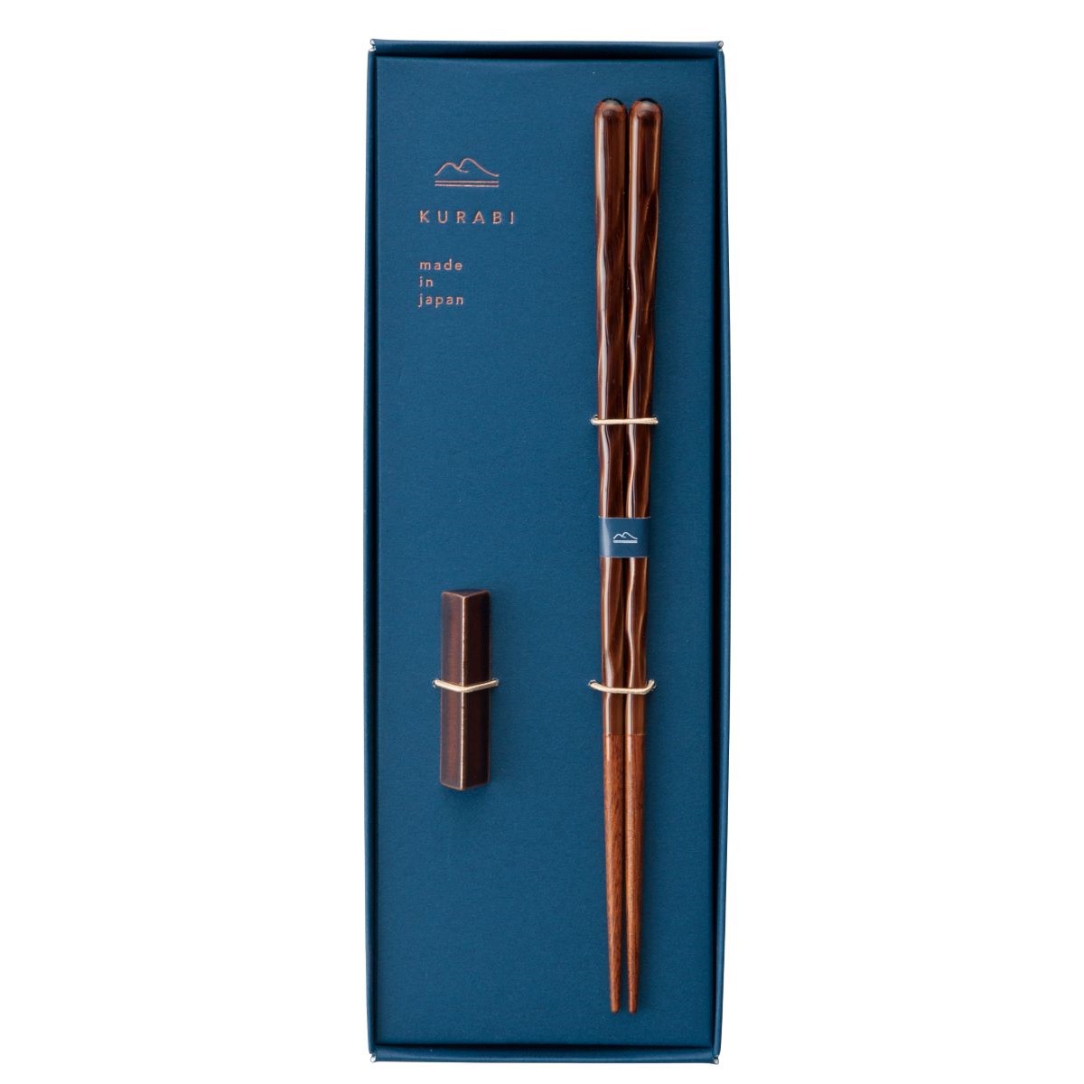 箸　KURABI(クラビ)箸置き揃え・飴