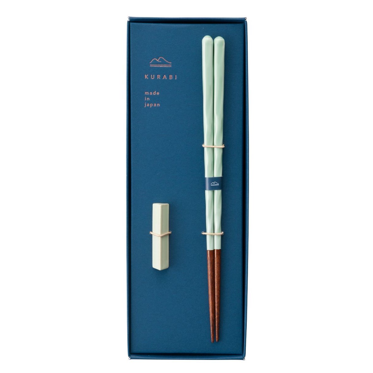箸　KURABI(クラビ)箸置き揃え・青磁