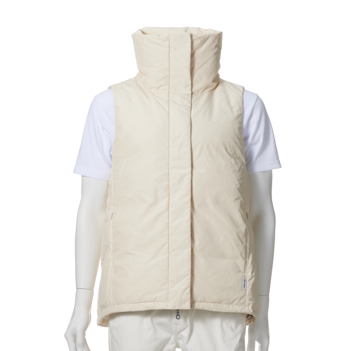 STAND COLLAR DOWN VEST