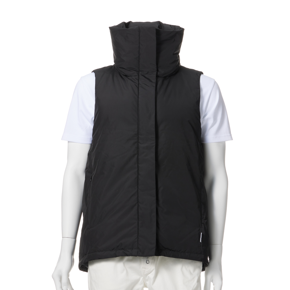 STAND COLLAR DOWN VEST