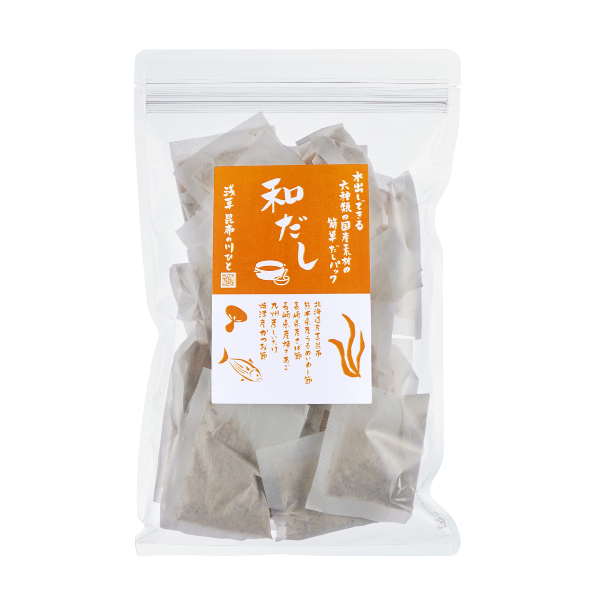 【昆布の川ひと】和だし　8ｇ×30包