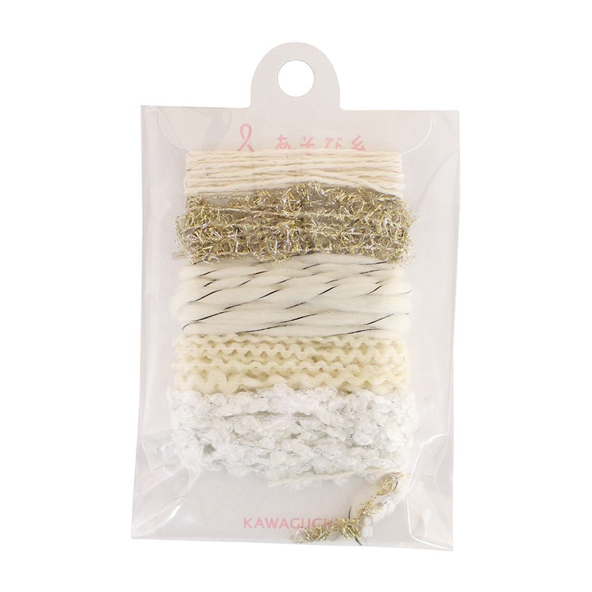 ＫＡＷＡＧＵＣＨＩ　あそび糸　ホワイト　１５－４２６