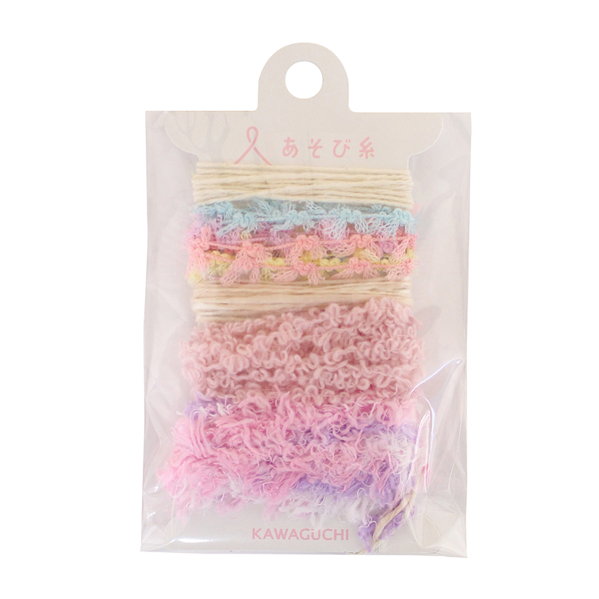 ＫＡＷＡＧＵＣＨＩ　あそび糸　ライトピンク　１５－４２９
