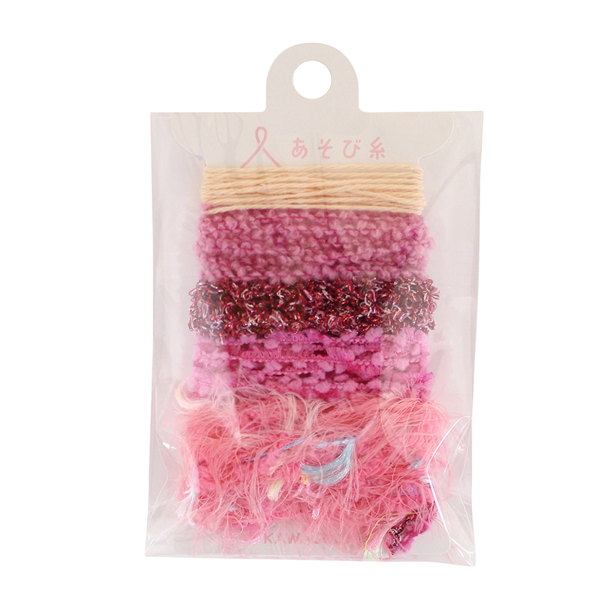 ＫＡＷＡＧＵＣＨＩ　あそび糸　ピンク　１５－４３０