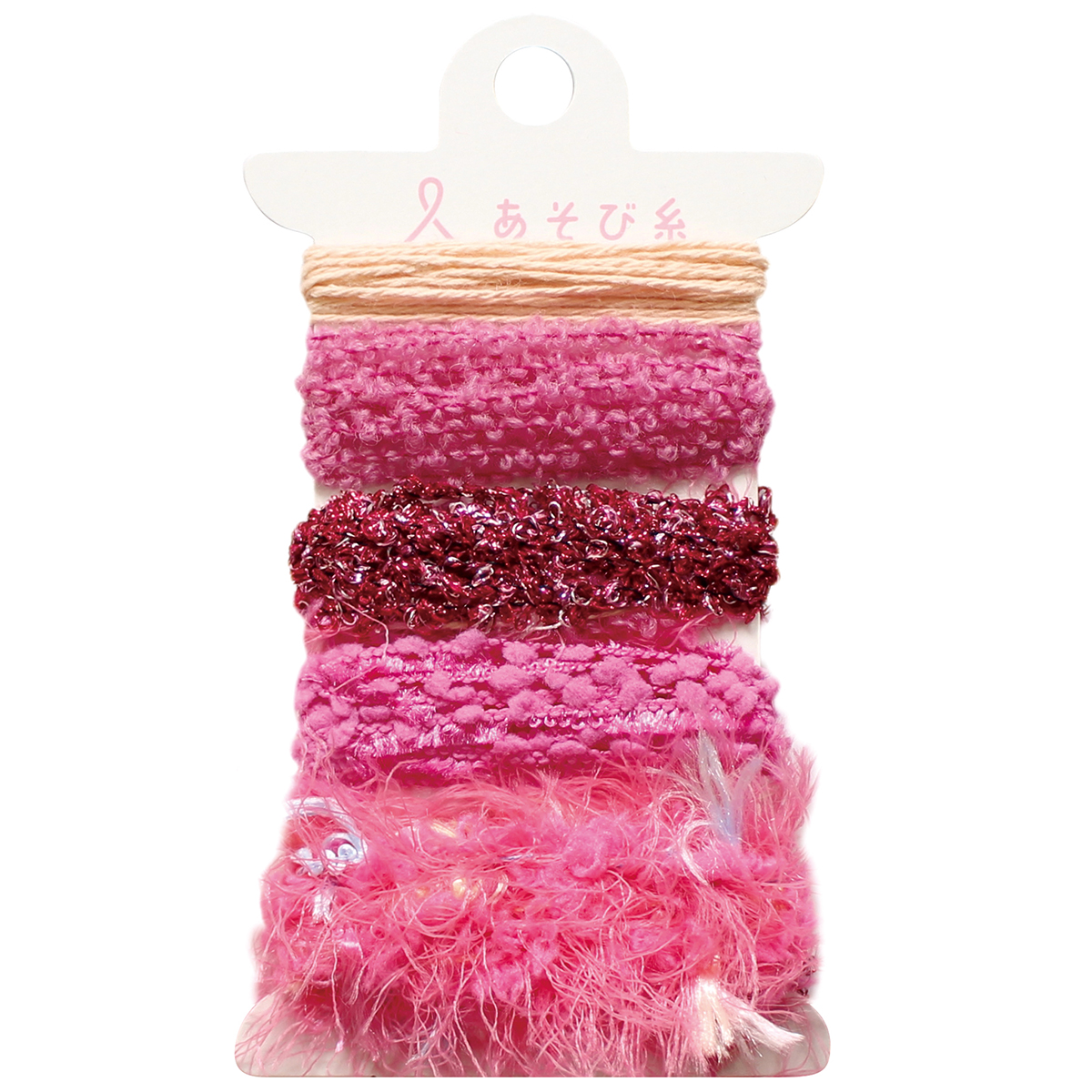 ＫＡＷＡＧＵＣＨＩ　あそび糸　ピンク　１５－４３０