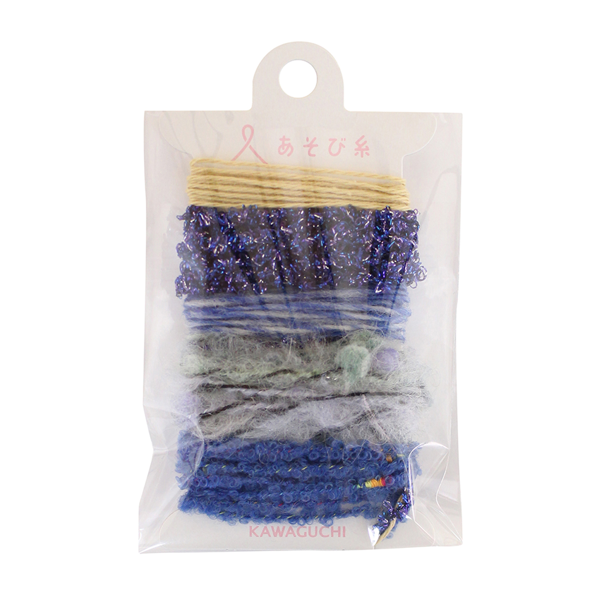 ＫＡＷＡＧＵＣＨＩ　あそび糸　ブルー　１５－４３４