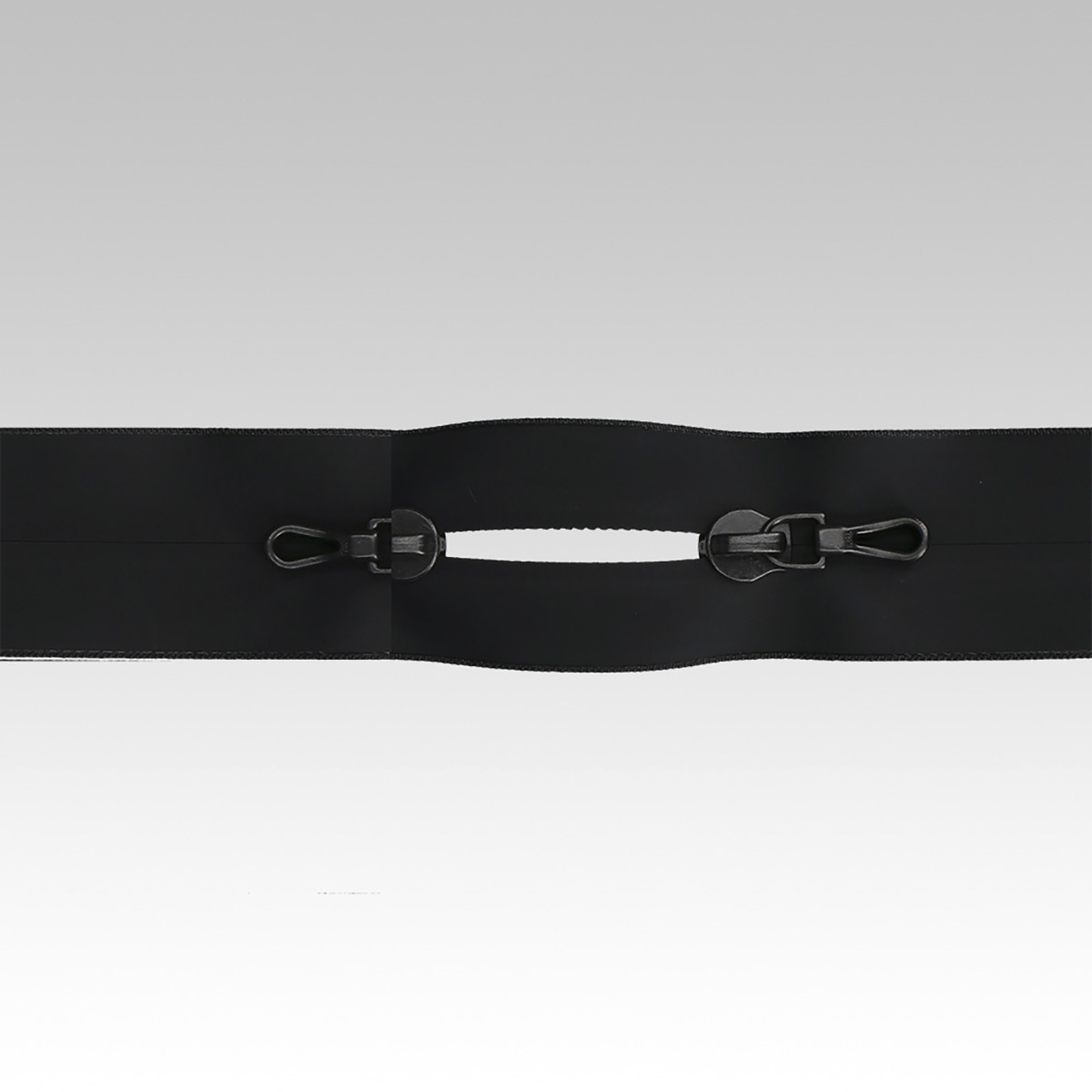 クロバー　止水ファスナー　６０ｃｍ　両開き　黒　２６－４１６