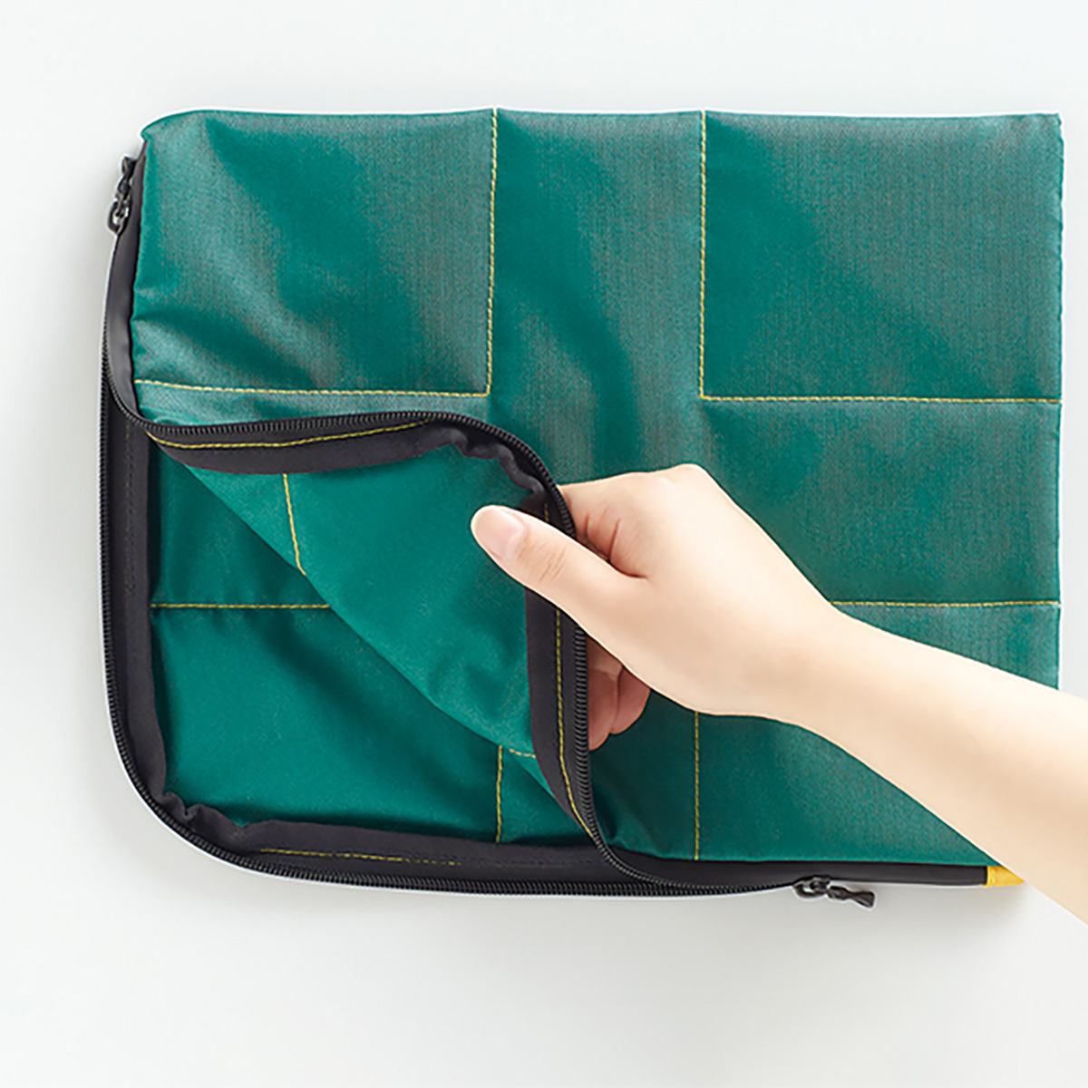 クロバー　止水ファスナー　６０ｃｍ　両開き　黒　２６－４１６