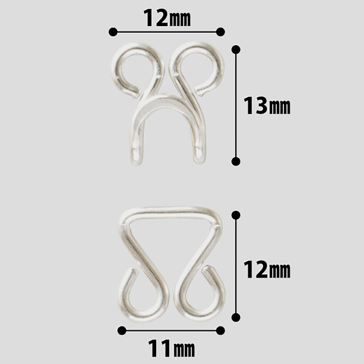 クロバー　トンビホック　＜シルバー＞　２６－５１９