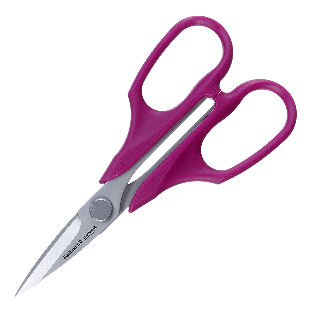 クロバー　パッチワークはさみボルドー　＜１３０＞　（１３ｃｍ）　３６－０８５