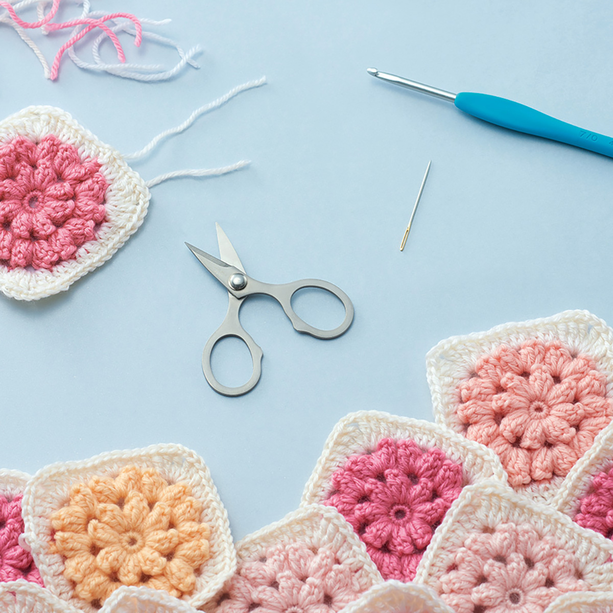 クロバー　手芸ステンレスはさみ「シャープル」　＜７５＞　（７．５ｃｍ）　３６－６０１