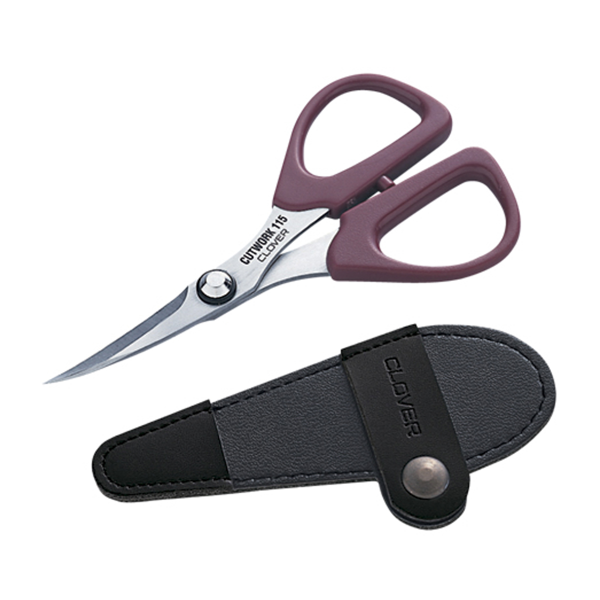 クロバー　カットワークはさみ　ソリ刃１１５（１１．５ｃｍ）　３６－６６８