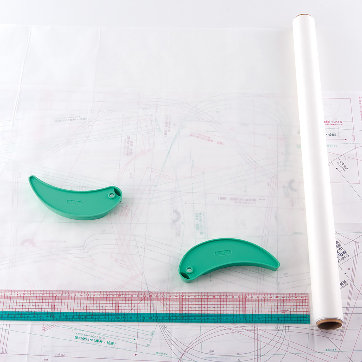 クロバー　ハトロン紙　ロールタイプ　２１ｍ巻　３９－３２２