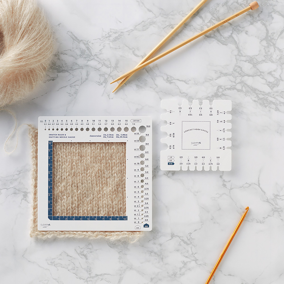 クロバー　ニットゲージ「トリオ」　５５－８０３