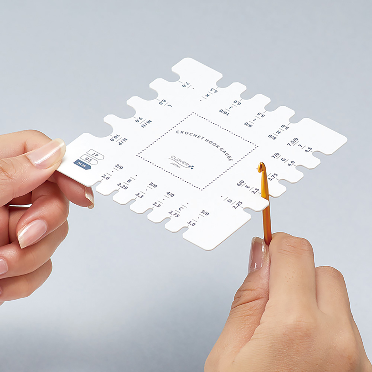 クロバー　ニットゲージ「トリオ」　５５－８０３