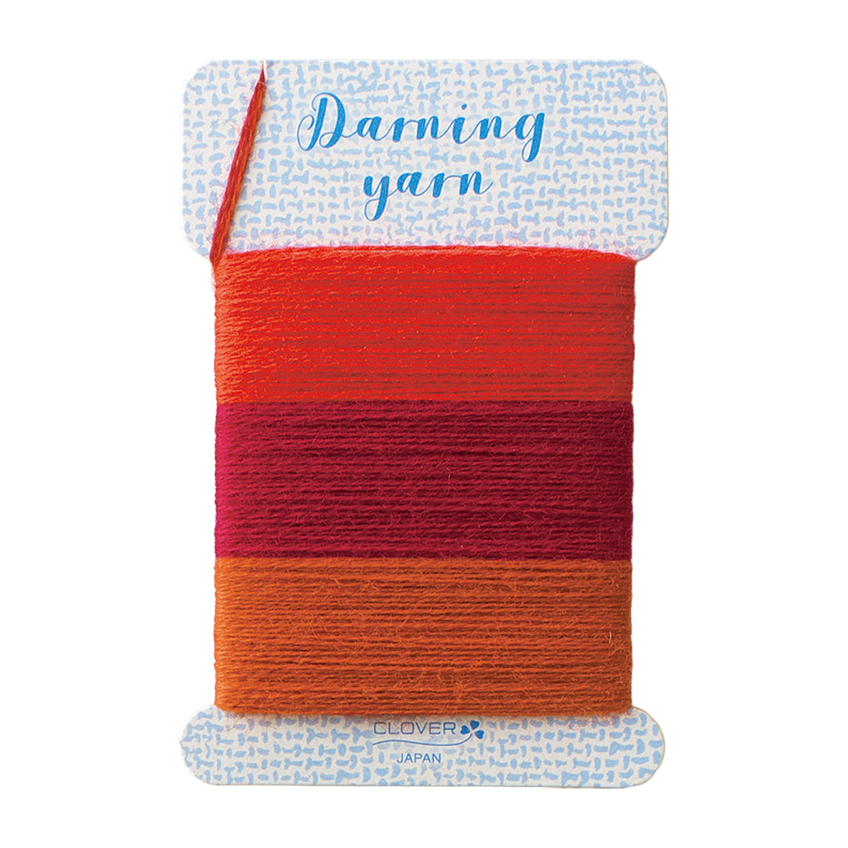 クロバー　ダーニング糸　＜レッド系＞　５７－２１３