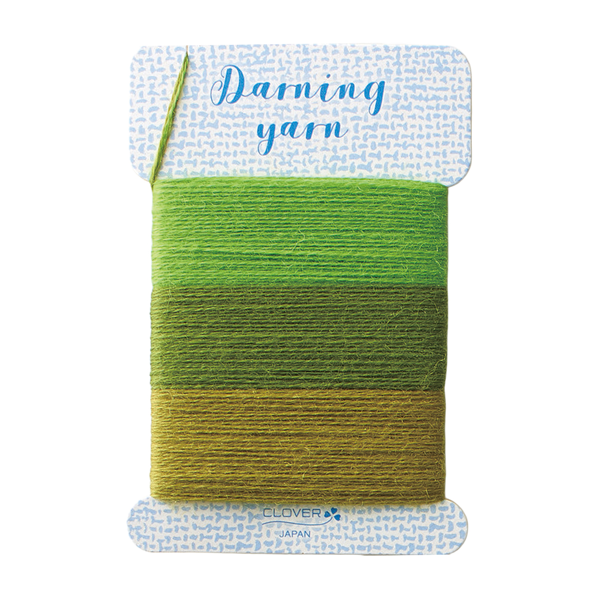 クロバー　ダーニング糸　＜グリーン系＞　５７－２１５