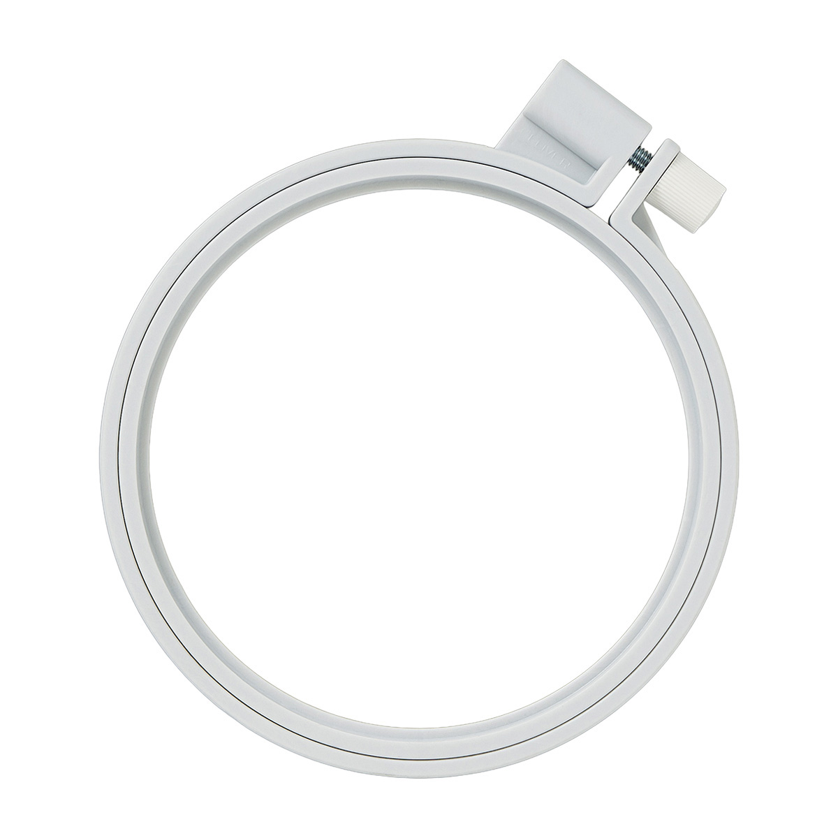 クロバー　カラフル刺しゅう枠１０ｃｍ　＜グレー＞　５７－２５８