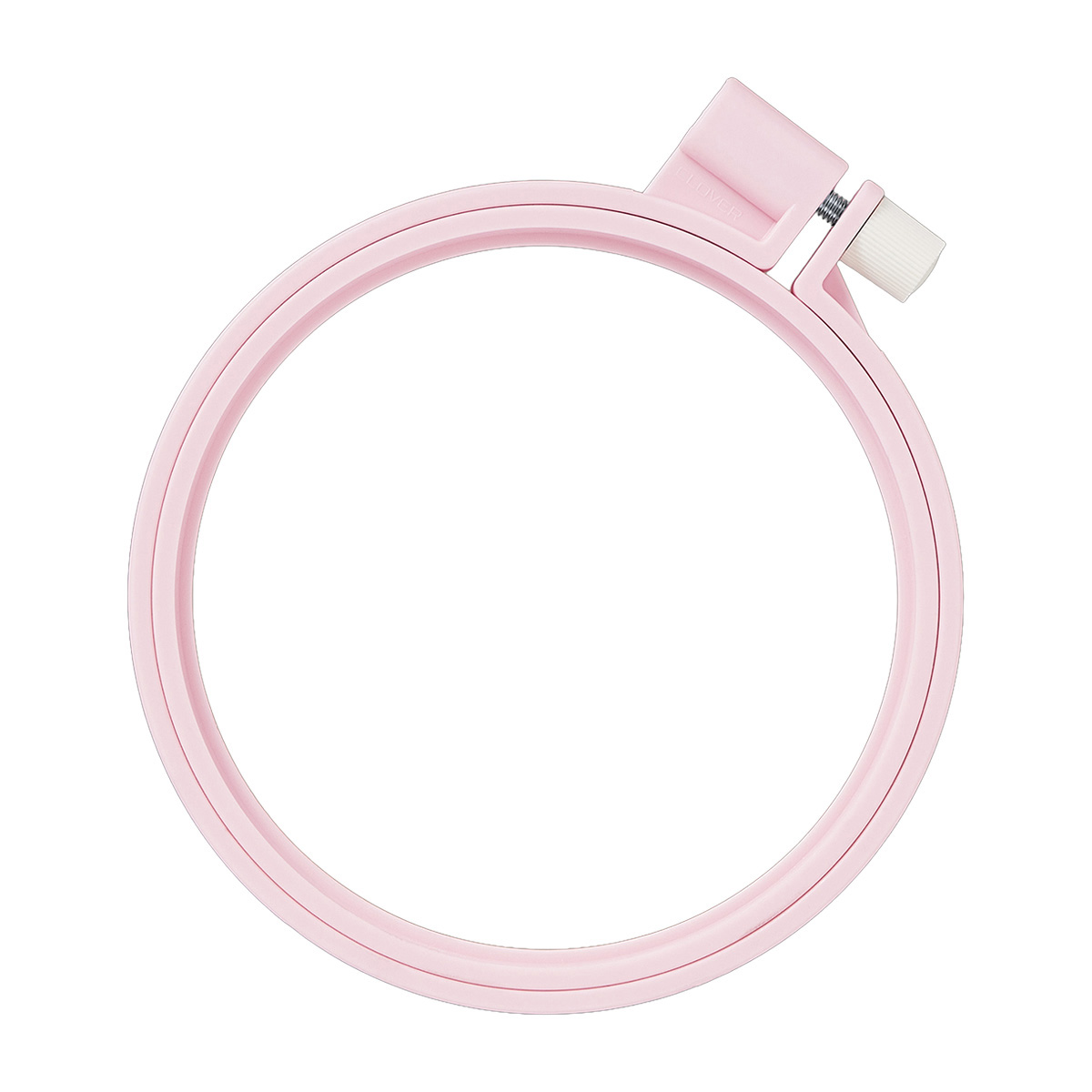 クロバー　カラフル刺しゅう枠１０ｃｍ　＜ピンク＞　５７－２５９