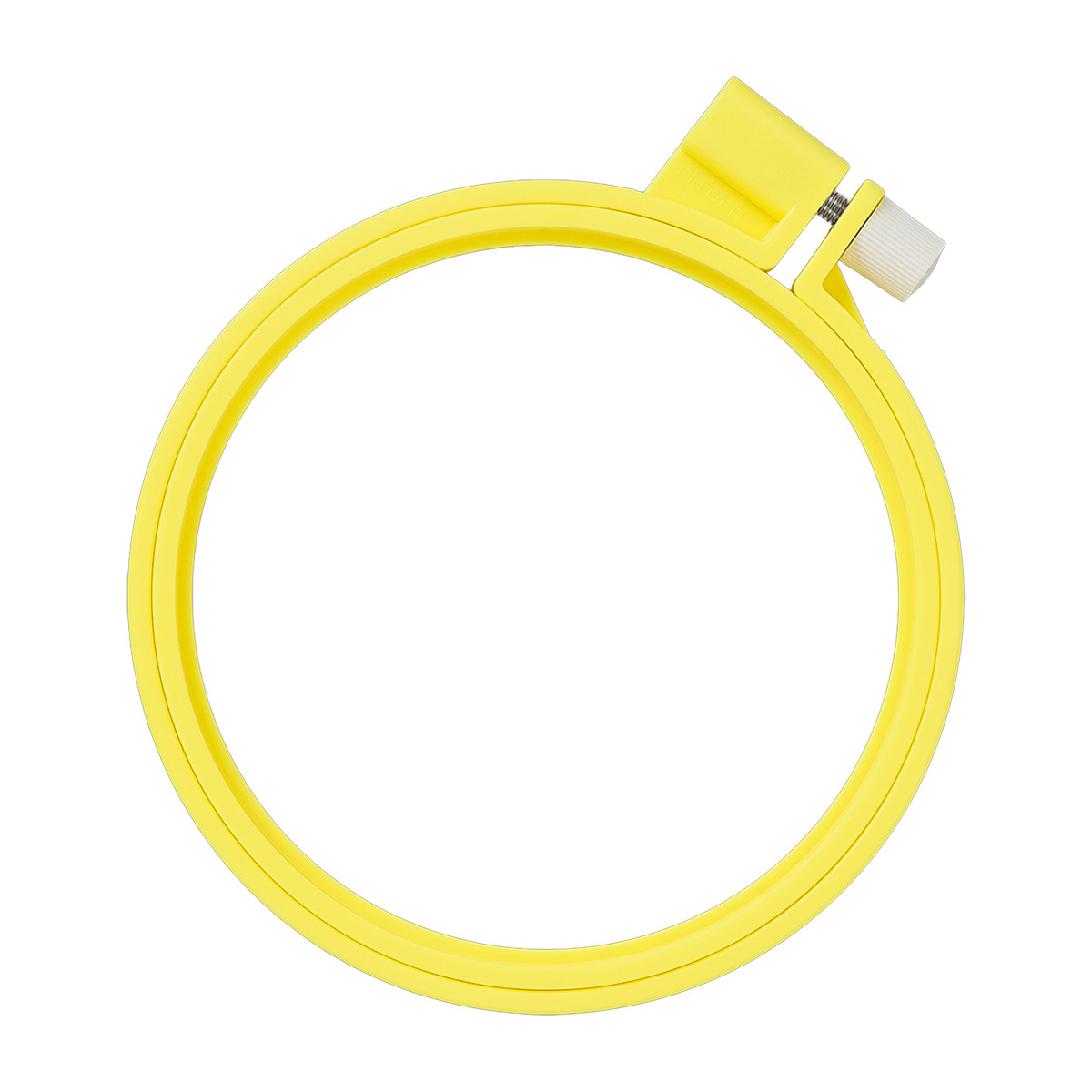 クロバー　カラフル刺しゅう枠１０ｃｍ　＜レモン＞　５７－２６０