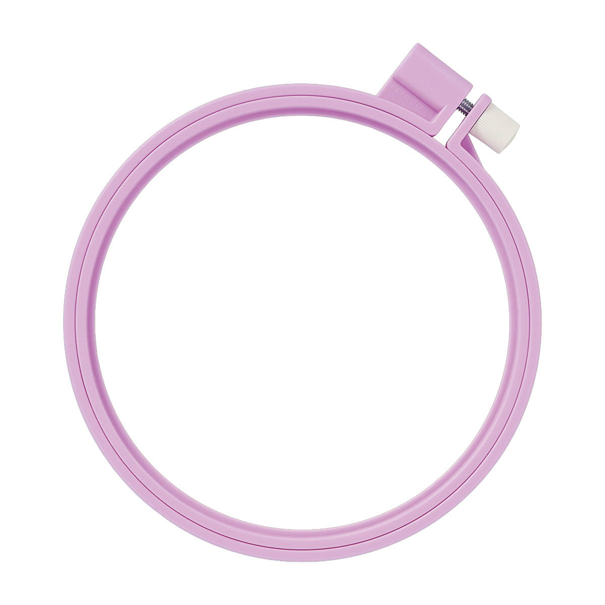 クロバー　カラフル刺しゅう枠１２ｃｍ　＜パープル＞　５７－２６３