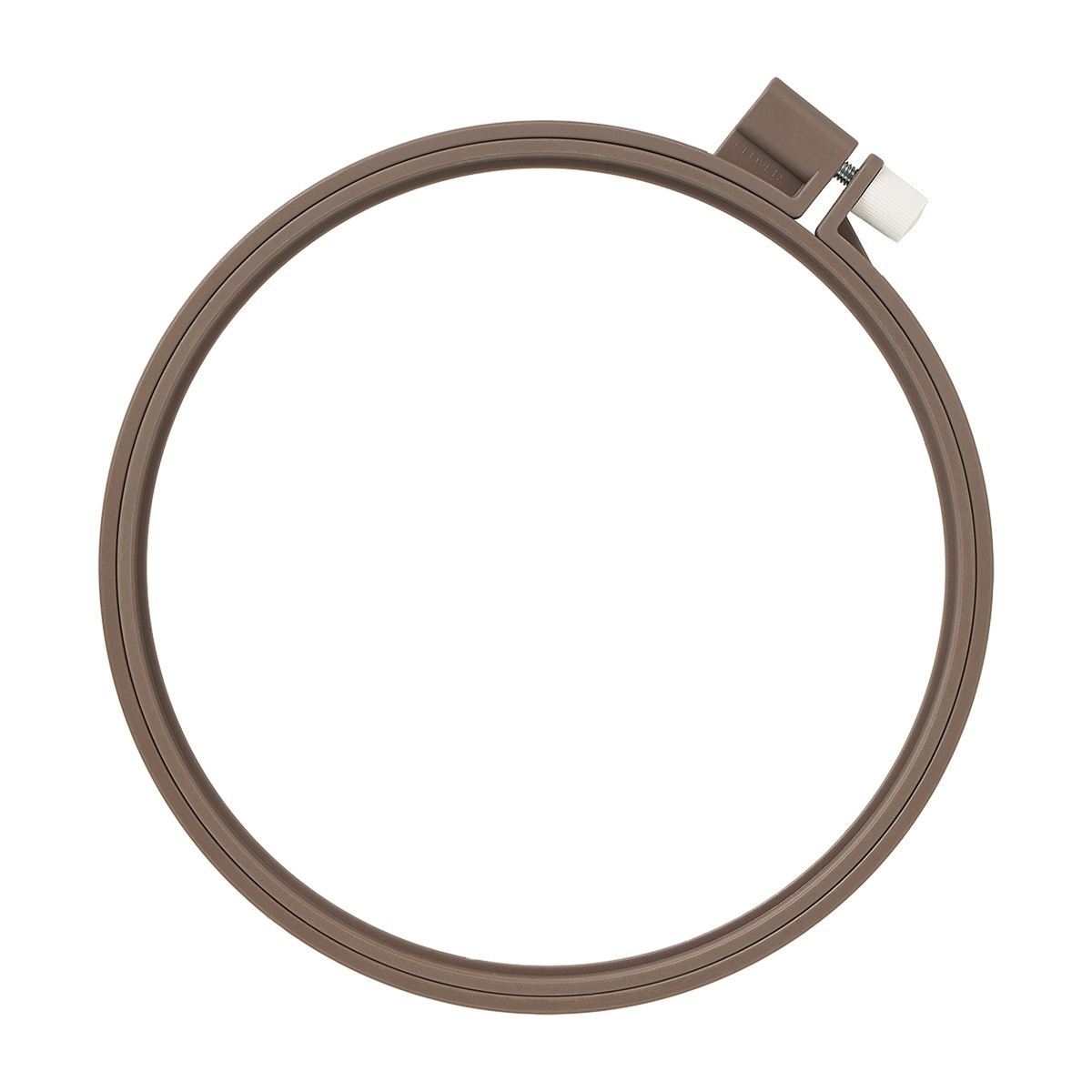 クロバー　カラフル刺しゅう枠１５ｃｍ　＜ブラウン＞　５７－２６４