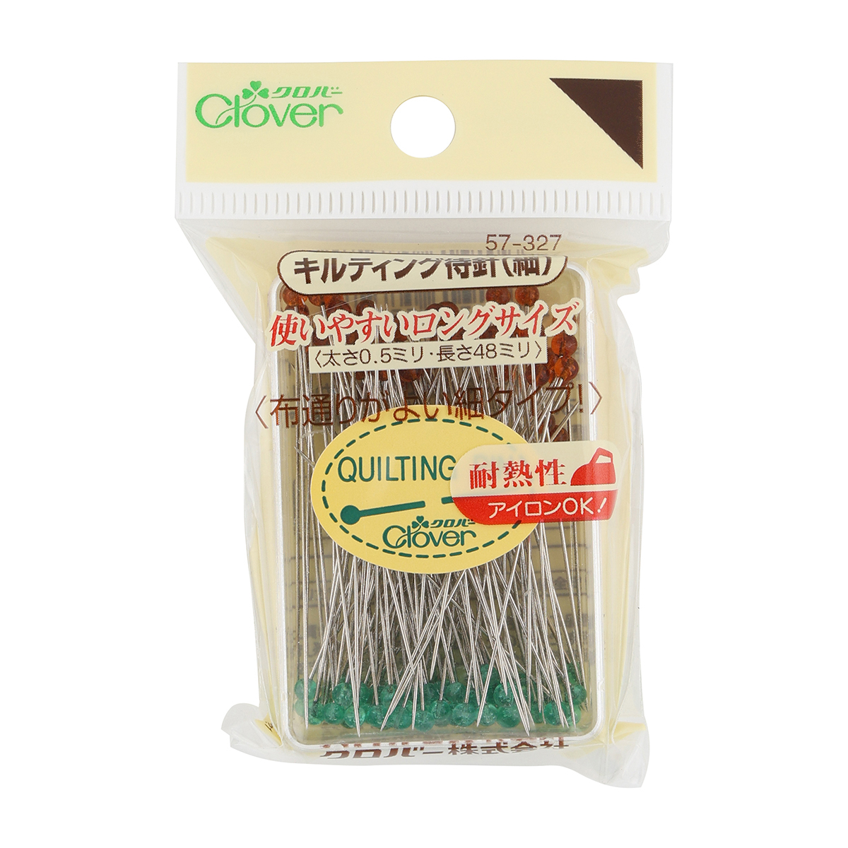 クロバー　キルティング待針　（細）　５７－３２７