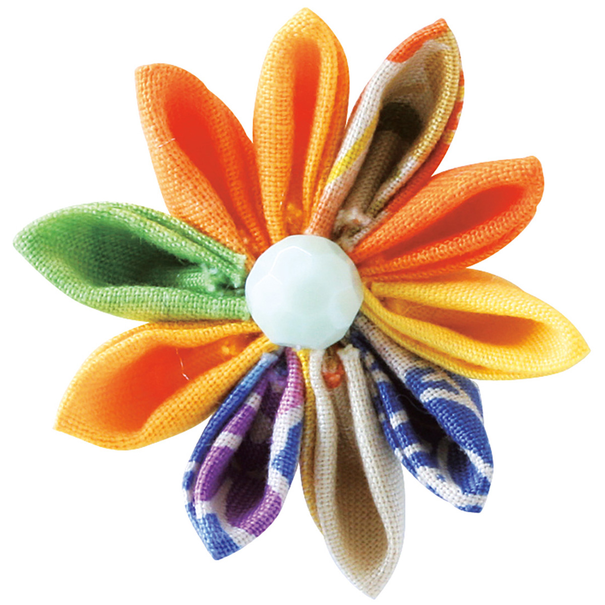 クロバー　つまみ細工プレート　＜剣つまみＳＳ＞　５７－４５８