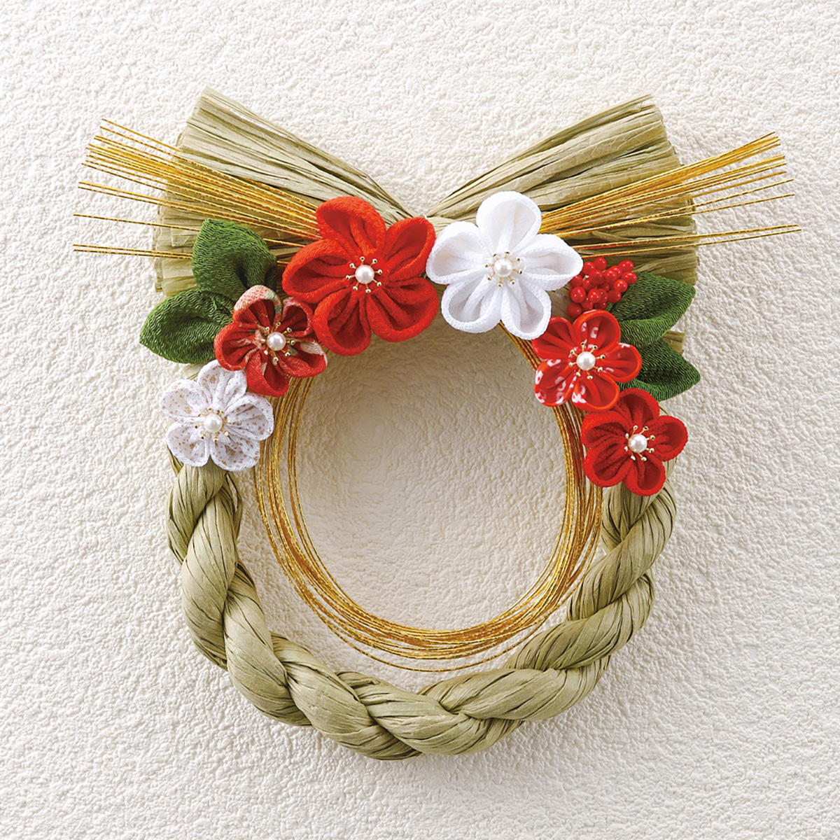 クロバー　つまみ細工プレート　＜丸ひだつまみＳ＞　５７－４６１