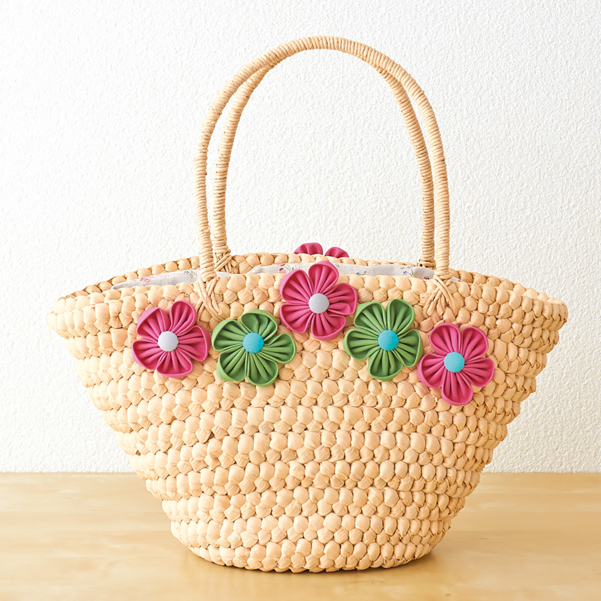 クロバー　つまみ細工プレート　＜丸ひだつまみＬ＞　５７－４６２