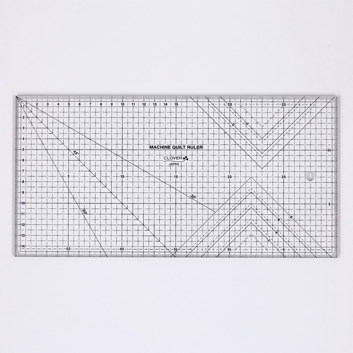 クロバー　ミシンキルト定規　３０ｃｍ　５７－６１７