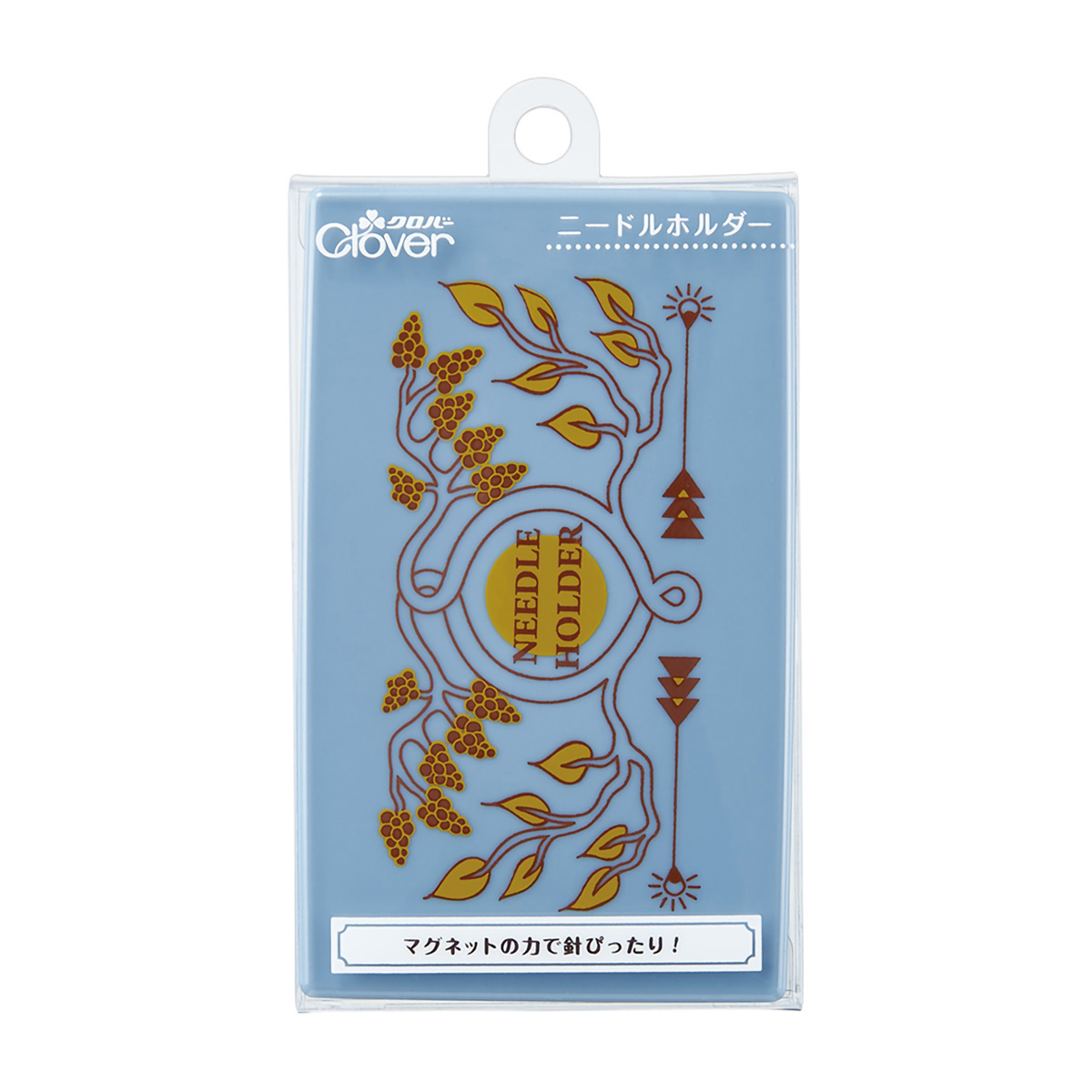 クロバー　ニードルホルダー　ブルー　５７－６９３