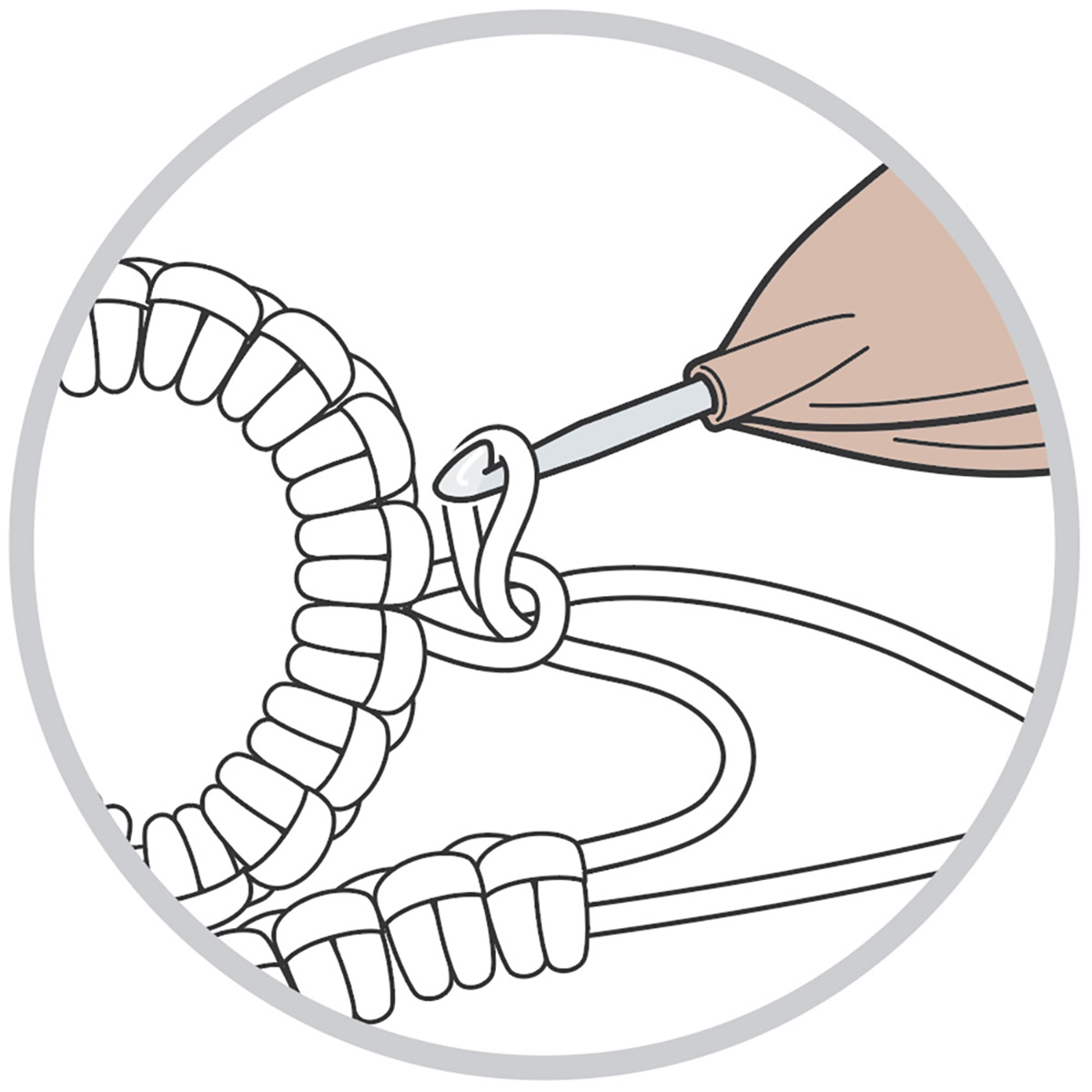 クロバー　かぎ針付タティングシャトル　Ｎｏ．８（０．９０ｍｍ）　５７－７１０